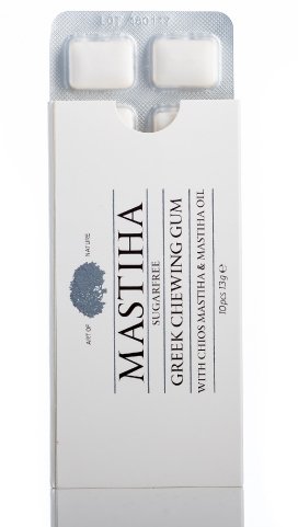 MASTIHA Chewing Gum Mastiha Oil 10 Pieces